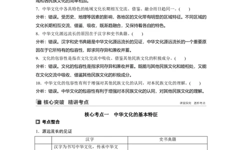 73第十一单元中华文化与民族精神第26课　我们的中华文化_通用版（老高考）复习资料_2023年复习资料_一轮+二轮_政治高三一轮复习系列_304