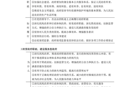 07第一部分专题七政府职责与权利行使_通用版（老高考）复习资料_2023年复习资料_一轮+二轮_政治高三二轮复习系列_政治高三二轮复习系列《二轮复习增分策略》（学生版）