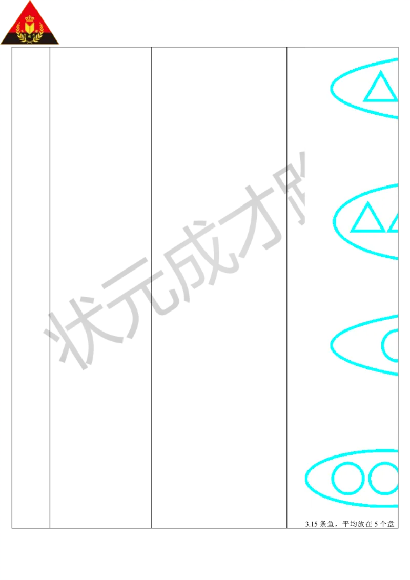 第2课时平均分（2）_1-6年级下册_R2数下新插图版_旧教材资源_R2数下教案+学案_导学案_2表内除法（一）_1.除法的初步认识