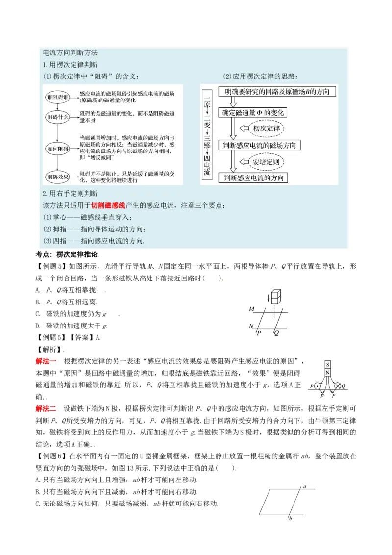 考向20电磁感应定律-备战2022年高考物理一轮复习考点微专题_新高考复习资料_2022年新高考复习资料_备战2022年高考物理一轮复习考点微专题