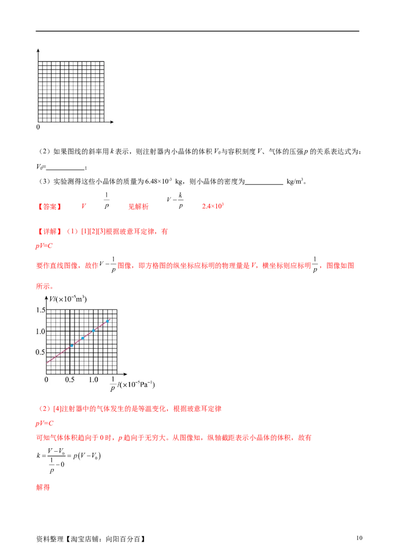 第14章热学章末检测卷（解析版）_新高考复习资料_2024新高考复习资料_一轮复习资料_完备战2024年高考物理一轮复习考点帮（新高考专用）