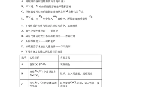 2025年新疆中考化学真题_5.2015-2025年中考化学_5.2025各省市化学_新疆