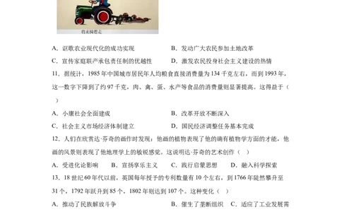 2025年安徽省中考历史真题_6.2015-2025年中考历史_6.2025各省市历史_安徽