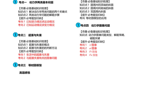 第13讲牛顿第二定律的基本应用（讲义）（原卷版）_新高考复习资料_2024新高考复习资料_一轮复习资料_2024年高考物理一轮复习讲练测（讲义+练习+课件）（新高考）_讲义+练习