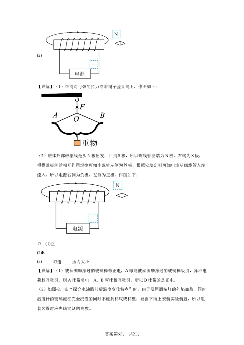 2025年陕西省中考物理真题（A卷）_4.2015-2025年中考物理_4.2025各省市物理_陕西