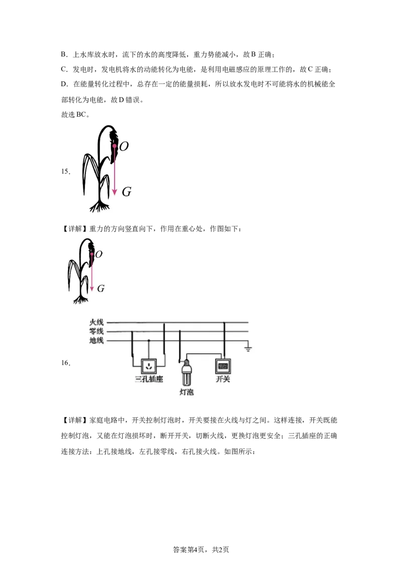 2025年河南省中考物理试题_4.2015-2025年中考物理_4.2025各省市物理_河南