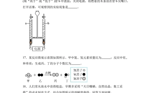 2025年河南省中考化学真题_5.2015-2025年中考化学_5.2025各省市化学_河南