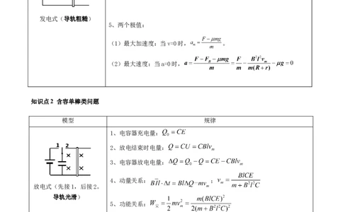 第58讲动量观点在电磁感应中的应用（讲义）（原卷版）_新高考复习资料_2024新高考复习资料_一轮复习资料_2024年高考物理一轮复习讲练测（讲义+练习+课件）（新高考）_讲义+练习