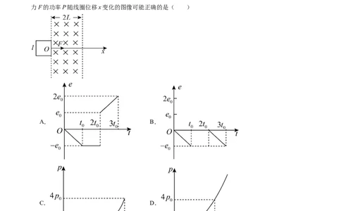 第56讲电磁感应现象中的电路和图像问题（练习）（原卷版）_新高考复习资料_2024新高考复习资料_一轮复习资料_2024年高考物理一轮复习讲练测（讲义+练习+课件）（新高考）_讲义+练习