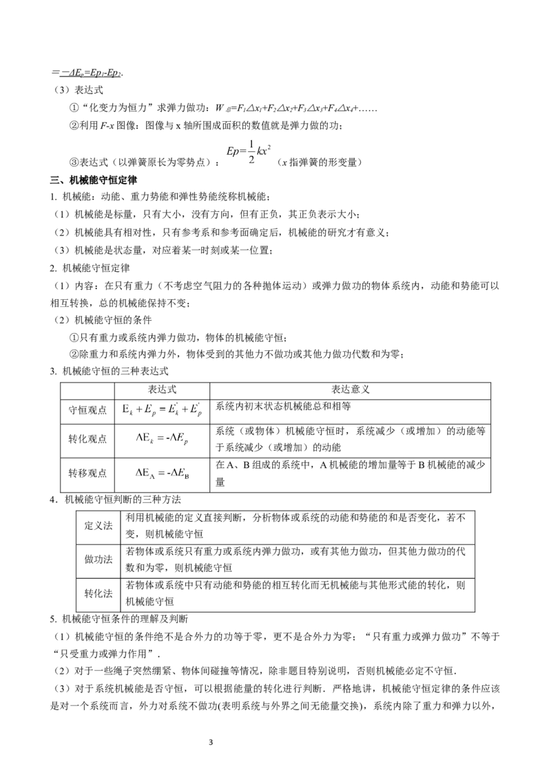 考点23机械能守恒定律及其应用（核心考点精讲精练）-备战2024年高考物理一轮复习考点帮（新高考专用）（解析版）_新高考复习资料_2024新高考复习资料_一轮复习资料