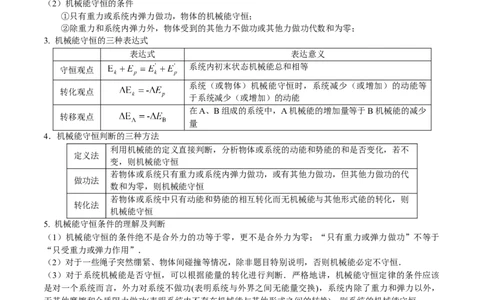 考点23机械能守恒定律及其应用（核心考点精讲精练）-备战2024年高考物理一轮复习考点帮（新高考专用）（原卷版）_新高考复习资料_2024新高考复习资料_一轮复习资料