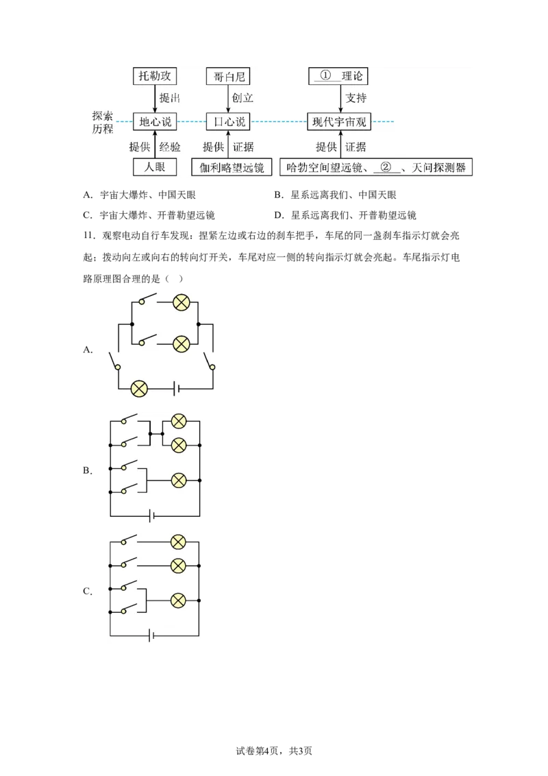 2025年江苏省扬州市中考物理试题_4.2015-2025年中考物理_4.2025各省市物理_江苏