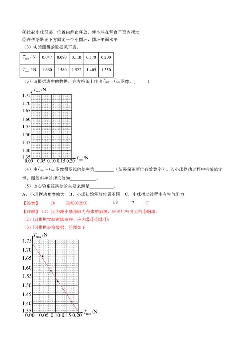 第29讲验证机械能守恒定律（讲义）（解析版）_新高考复习资料_2024新高考复习资料_一轮复习资料_2024年高考物理一轮复习讲练测（讲义+练习+课件）（新高考）_讲义+练习