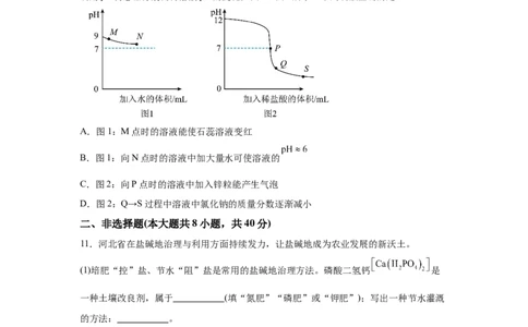 2025年河北省中考化学真题_5.2015-2025年中考化学_5.2025各省市化学_河北