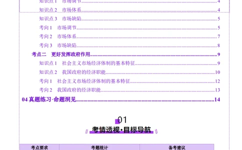 第06讲我国的社会主义市场经济体制（讲义）（原卷版）_新高考复习资料_2025年新高考资料_2025年高考政治一轮复习讲练测（新教材新高考）