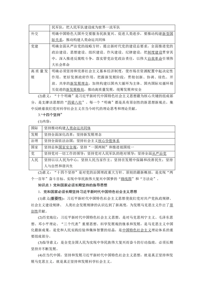 第04课只有坚持和发展中国特色社会主义才能实现中华民族伟大复兴（讲义）（原卷版）_新高考复习资料_2024年新高考资料_一轮复习资料_必修1