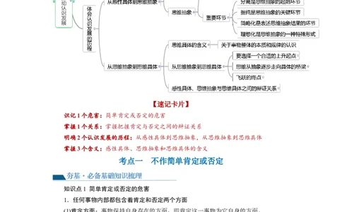 第10课推动认识发展（讲义）（解析版）_新高考复习资料_2024年新高考资料_一轮复习资料_完2024年高考政治一轮复习讲练测（课件+讲义+练习）（新教材新高考）_选择性必修3