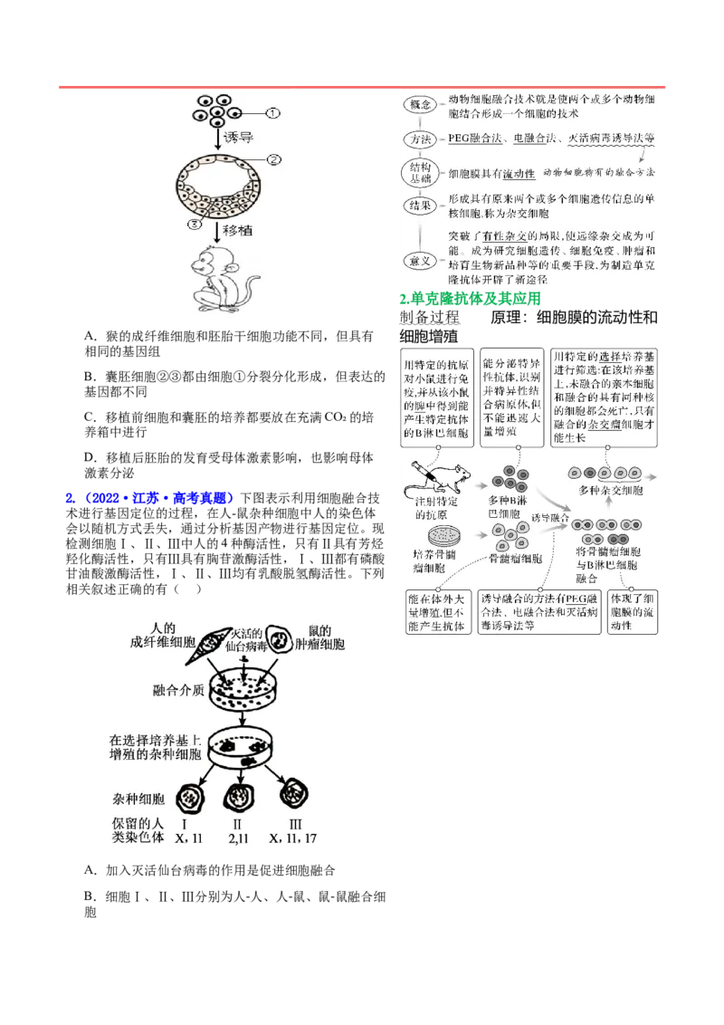 押新高考卷生物技术与工程（解析版）-备战2024年高考生物临考题号押题（新高考通用）_2024年新高考资料_5.2024三轮冲刺_备战2024年高考生物临考题号押题（新高考通用）322745222
