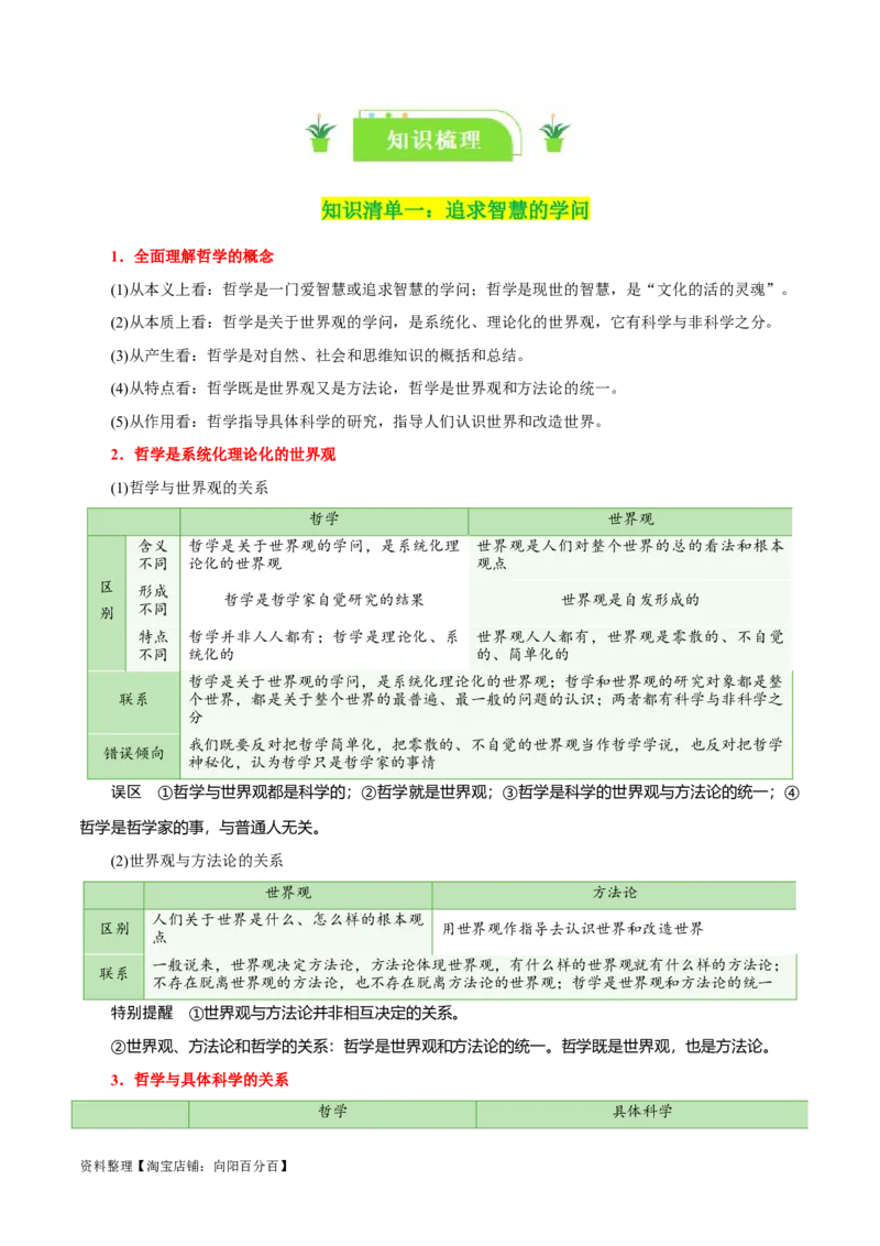 专题18全面依法治国的基本要求_新高考复习资料_2024年新高考资料_一轮复习资料_口袋书2024年高考政治一轮复习知识清单（新高考通用）