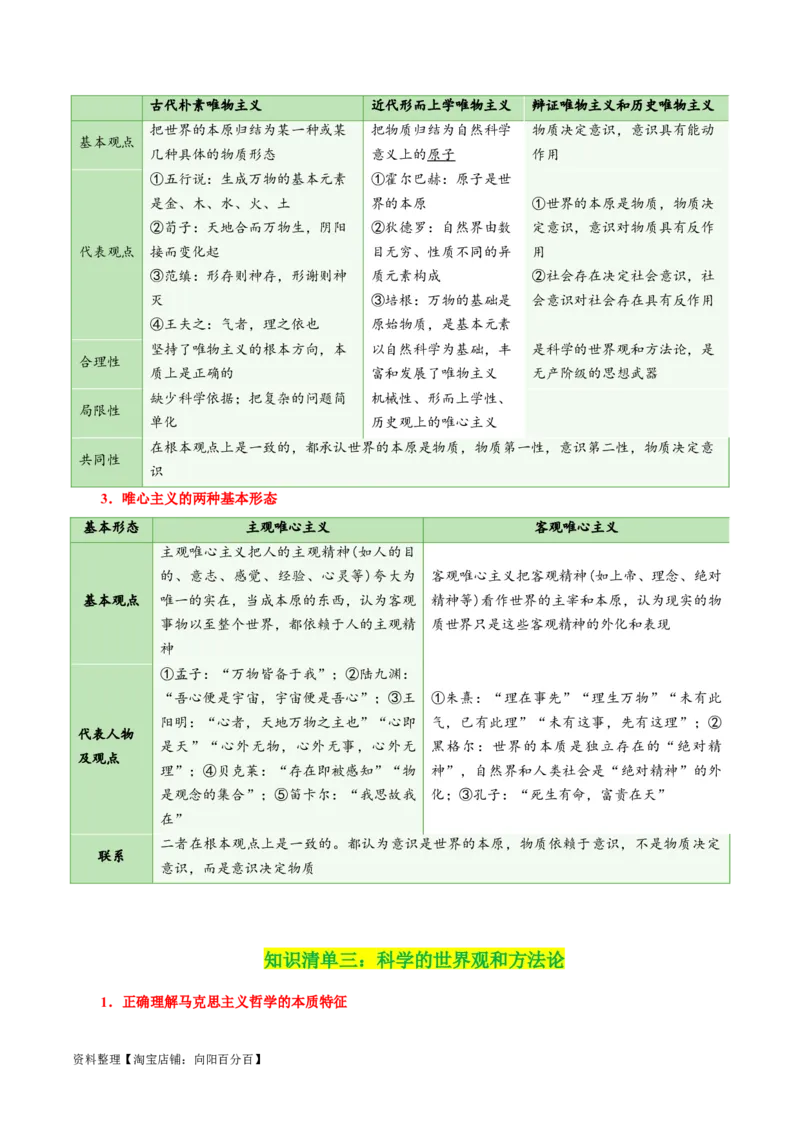 专题18全面依法治国的基本要求_新高考复习资料_2024年新高考资料_一轮复习资料_口袋书2024年高考政治一轮复习知识清单（新高考通用）
