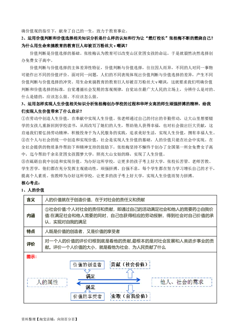 专题09历史唯物主义（讲义）（解析版）_新高考复习资料_2024年新高考资料_二轮复习资料_2024年高考政治二轮复习讲练测（新教材新高考）_配套讲义（原卷版+解析版）