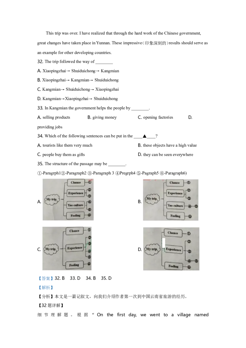 2021年重庆市中考英语B试题及答案(word版)_3.2015-2025年中考英语_2.英语中考真题2015-2024年_地区卷_重庆中考英语08-22