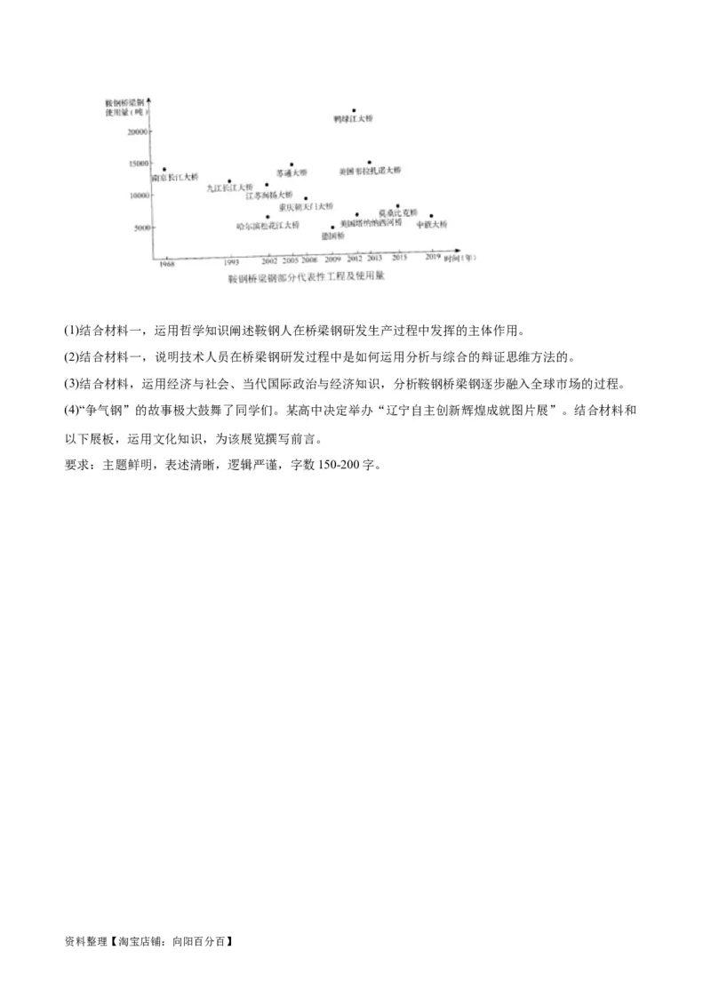 必刷题+高考真题+近两年（2022年、2023年）辽宁卷政治真题（教师版）_新高考复习资料_2024年新高考资料_一轮复习资料_必刷高考真题