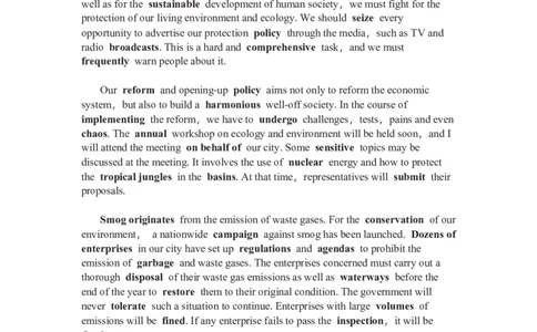 Unit3Environmentalprotection复习导学案-2024届高三英语一轮复习人教版（2019）选择性必修第三册_03高考英语_新高考复习资料_2024年新高考资料_一轮复习资料_选择性必修三