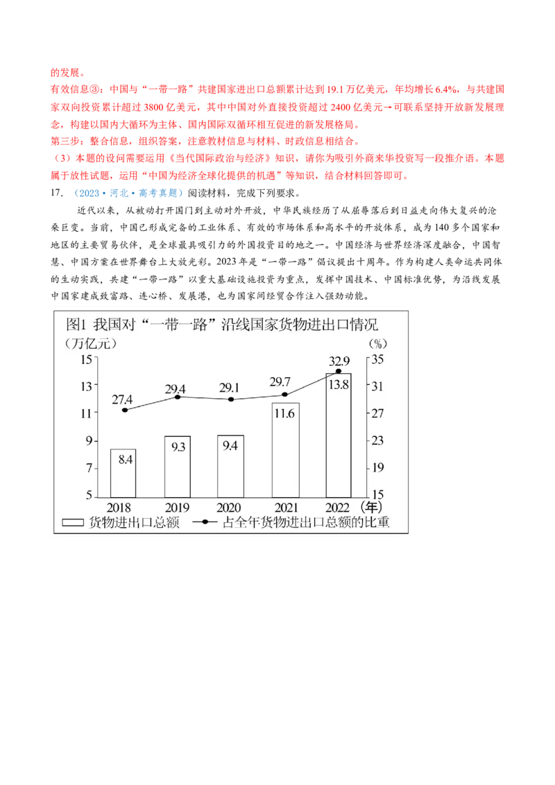 第07课经济全球化与中国（讲义）（解析版）_新高考复习资料_2025年新高考资料_2025年高考政治一轮复习讲练测（新教材新高考）