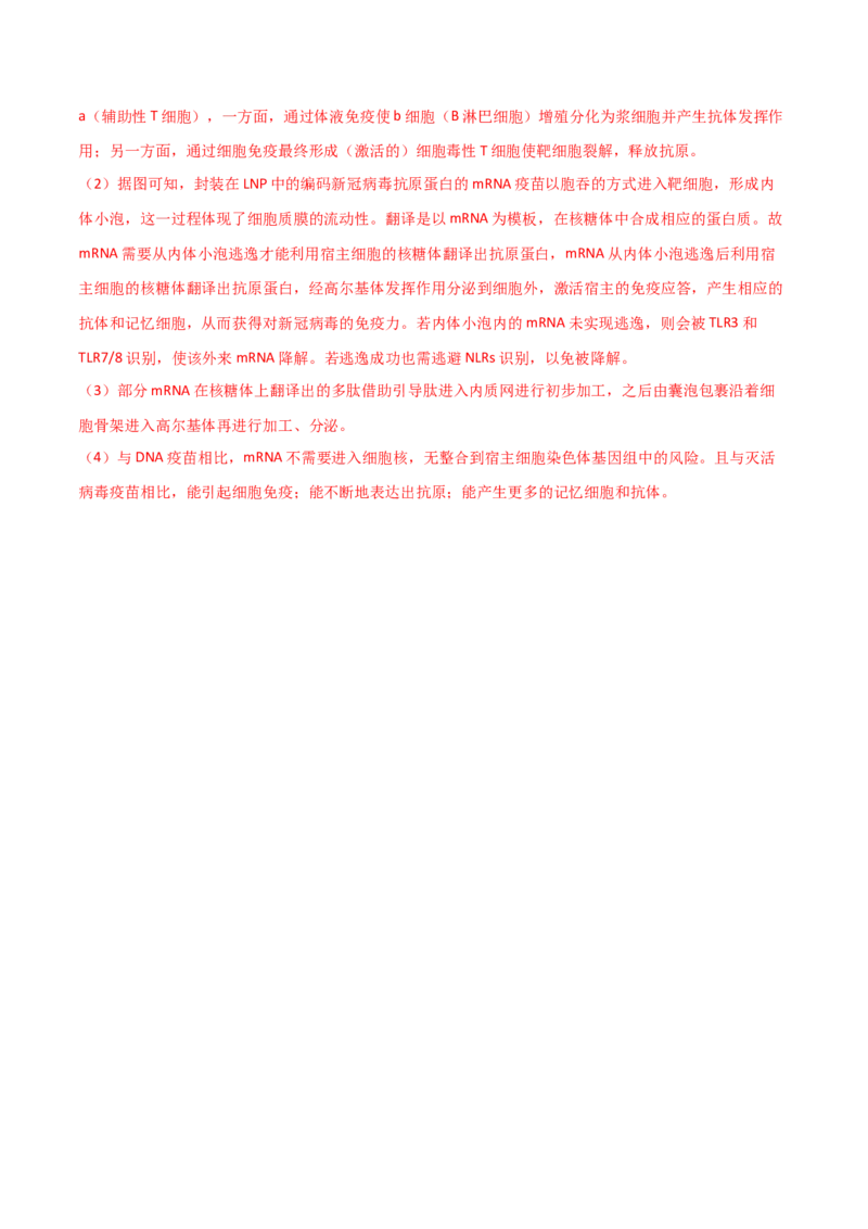 专题07动物生命活动调节（解析版）_2024年新高考资料_3.2024专项复习_2024年高考生物热点&middot;重点&middot;难点专练（新高考专用）