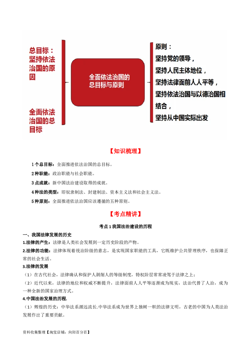 第七课治国理政的基本方式（精品讲义）_新高考复习资料_2024年新高考资料_一轮复习资料_完2024年高考政治一轮复习考点帮（课件+讲义+练习）（新教材新高考）
