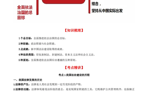 第七课治国理政的基本方式（精品讲义）_新高考复习资料_2024年新高考资料_一轮复习资料_完2024年高考政治一轮复习考点帮（课件+讲义+练习）（新教材新高考）