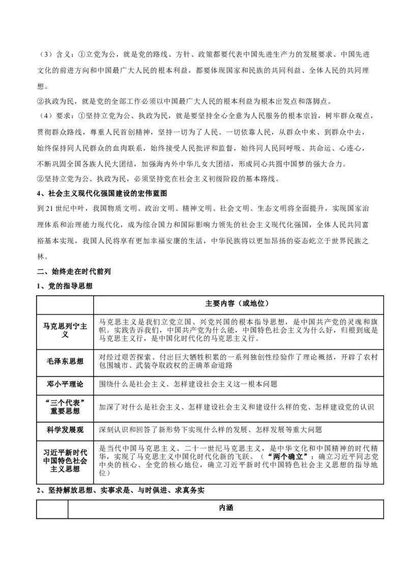 考点巩固卷04中国的领导（解析版）_新高考复习资料_2025年新高考资料_2025年高考政治一轮复习考点通关卷（新高考通用）