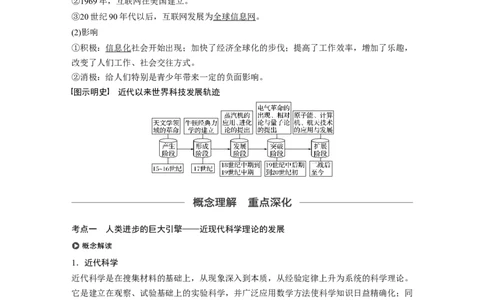 65必修3第十五单元近代以来中外科技与文艺的发展历程第40讲　近代以来世界科学的发展_07高考历史_通用版（老高考）复习资料_2023年复习资料_一轮+二轮_历史高三一轮复习系列_720