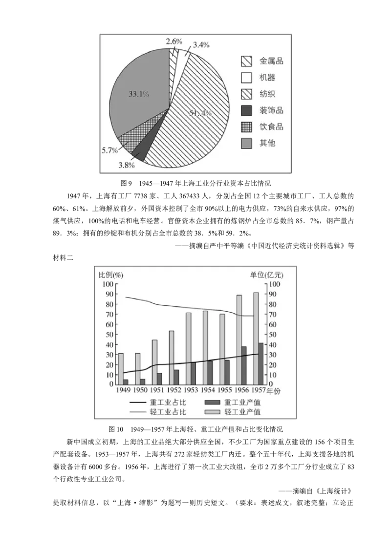 专题07冲击转型&mdash;中国近现代的经济转型与社会生活变迁（练习）（解析版）_2025年新高考资料_二轮复习_上好课2025年高考历史二轮复习讲练测（新高考通用）3379861
