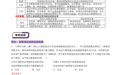 第10课推动认识发展（讲义）（解析版）_新高考复习资料_2025年新高考资料_2025年高考政治一轮复习讲练测（新教材新高考）