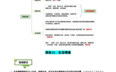 专题01文字情境类选择题（4大情境+解题攻略+高考练场）（解析版）_2025年新高考资料_二轮复习_01高考语文等多个文件_2025年高考历史二轮热点题型归纳与变式演练（新高考通用）