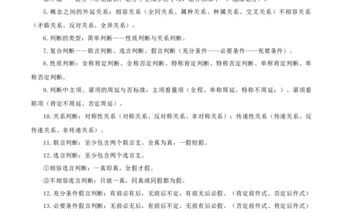 选择性必修三《逻辑与思维》知识清单-口袋书2024年高考政治一轮复习知识清单（新高考通用）_新高考复习资料_2024年新高考资料_专项复习资料