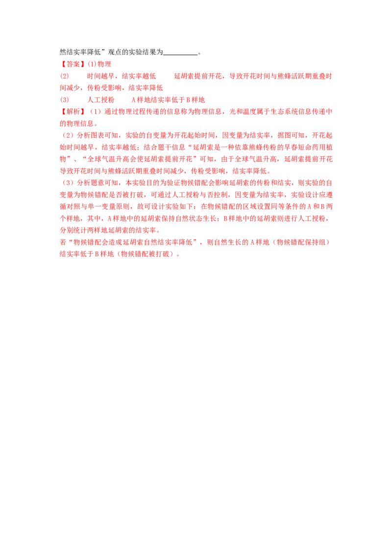 专题31生态系统的物质循环、信息传递及其稳定性（精练）（解析版）_2024年新高考资料_1.2024一轮复习_备战2024年高考生物一轮复习串讲精练（新高考专用）