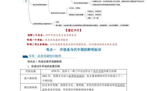 第07课经济全球化与中国（讲义）（解析版）_新高考复习资料_2024年新高考资料_一轮复习资料_完2024年高考政治一轮复习讲练测（课件+讲义+练习）（新教材新高考）_选择性必修1