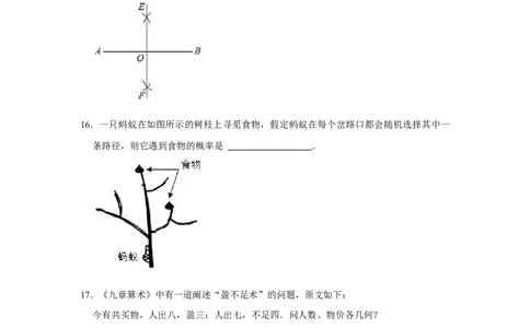 2021年湖南省邵阳市中考数学真题解析版_2.2015-2025年中考数学_2.数学中考真题2015-2024年_地区卷_湖南省_邵阳数学11-22