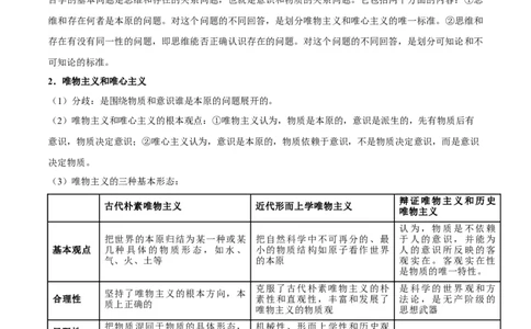 考点巩固卷07探索世界与把握规律（原卷版）_新高考复习资料_2025年新高考资料_2025年高考政治一轮复习考点通关卷（新高考通用）