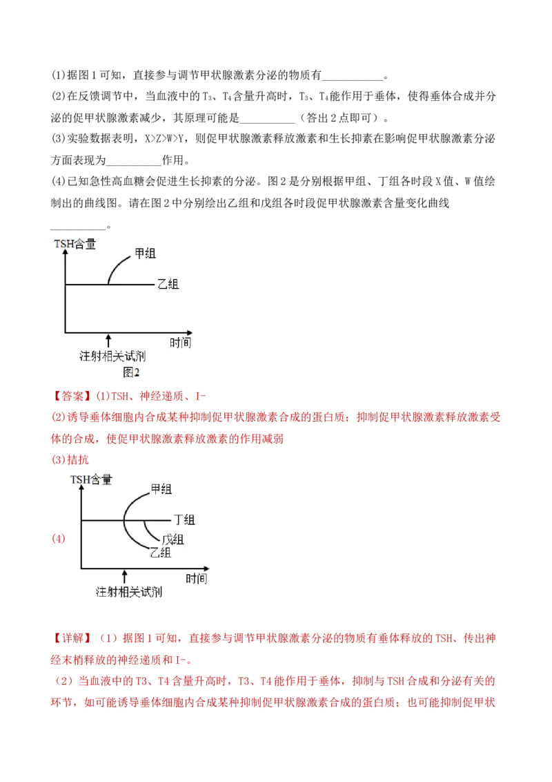 专题10稳态与生命活动的调节（包含神经、体液调节）（解析版）_2024年新高考资料_3.2024专项复习_备战2024年高考生物一轮复习重难点突破讲解与训练（新教材）