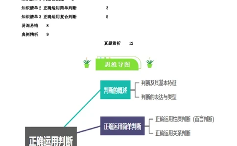 专题50正确运用判断_新高考复习资料_2024年新高考资料_一轮复习资料_口袋书2024年高考政治一轮复习知识清单（新高考通用）