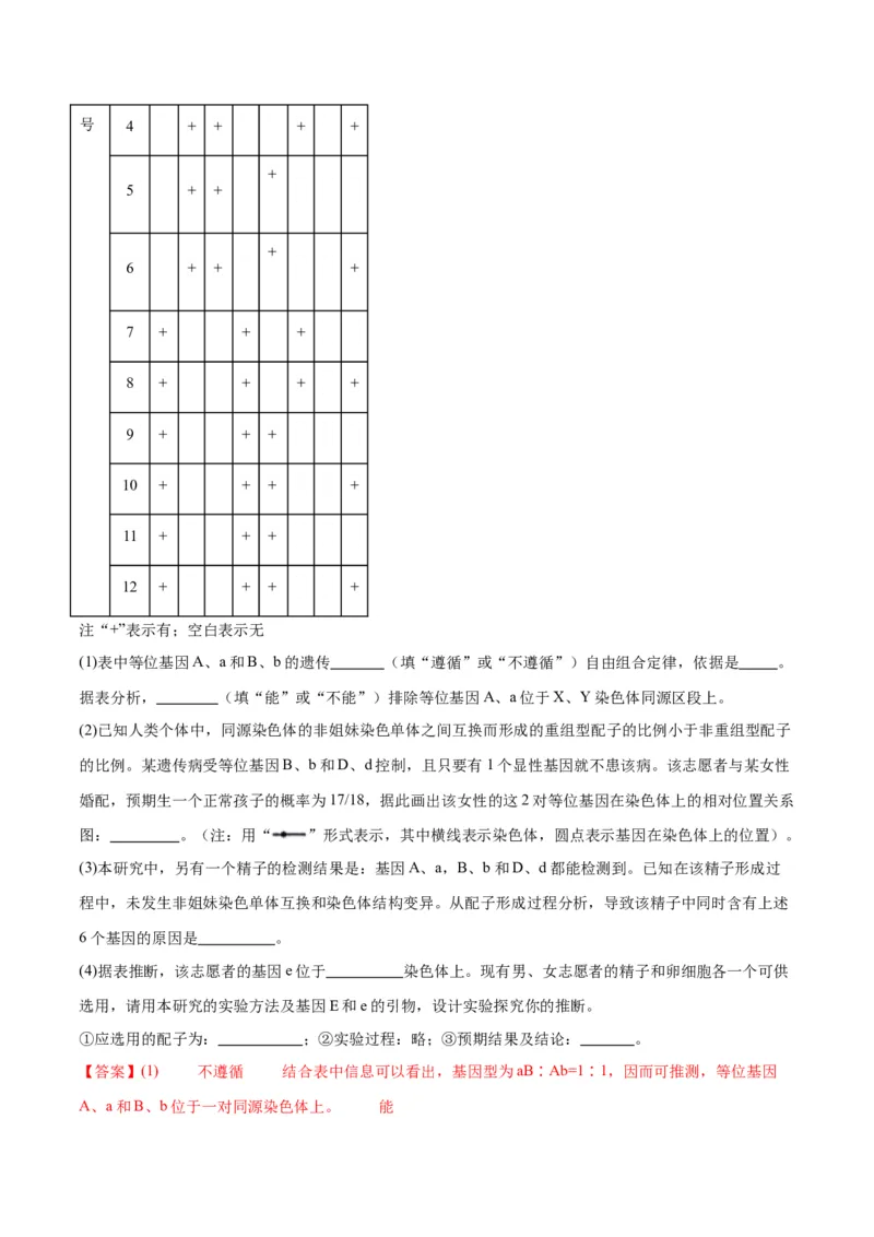 专题13减数分裂和受精作用（解析版)_2024年新高考资料_3.2024专项复习_备战2024年高考生物一轮复习重难点专项突破_专题13减数分裂和受精作用