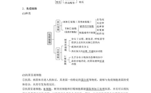 2024年高考生物一轮复习（新人教版）第8单元　第7课时　免疫系统和特异性免疫_2024年新高考资料_1.2024一轮复习_2024年高考生物一轮复习讲义（新人教版）