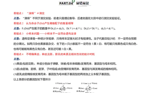 宝典09基因的分离定律和自由组合定律（原卷版）_2024年新高考资料_1.2024一轮复习_2024年高考生物一轮复习知识清单