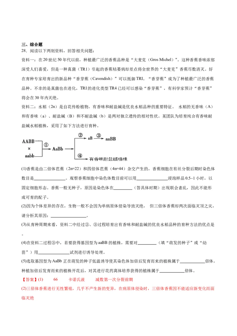 专题40植物细胞工程（解析版）_2024年新高考资料_3.2024专项复习_备战2024年高考生物一轮复习重难点专项突破_专题40植物细胞工程-备战2024年高考生物一轮复习重难点专项突破