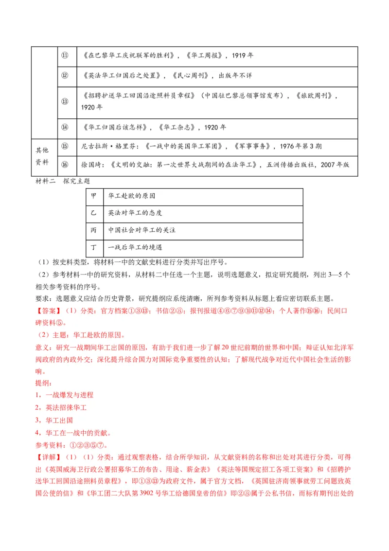 专题13世界大战与世界格局的演变（练习）（解析版）_2024年新高考资料_2.2024二轮复习_2024年高考历史二轮复习讲练测（新教材新高考）