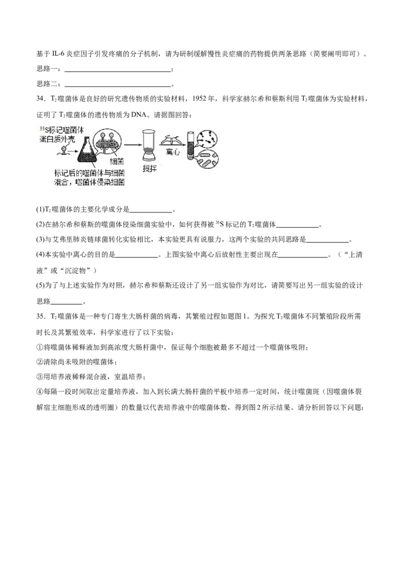 专题20DNA是主要的遗传物质（原卷版)_2024年新高考资料_3.2024专项复习_备战2024年高考生物一轮复习重难点专项突破_专题20DNA是主要的遗传物质